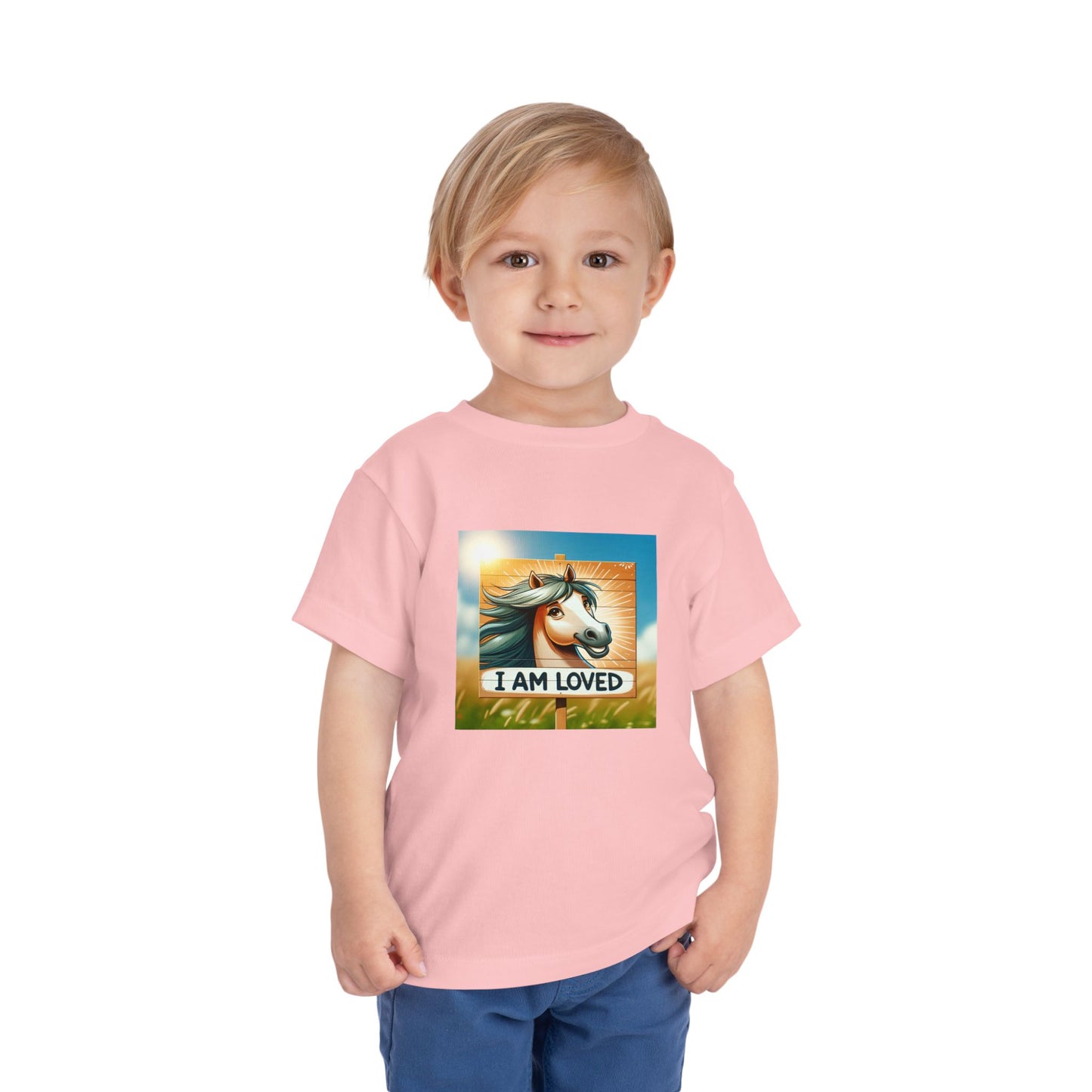 Horse | I AM LOVED | Toddler Graphic Tees | #67 - 9d-T