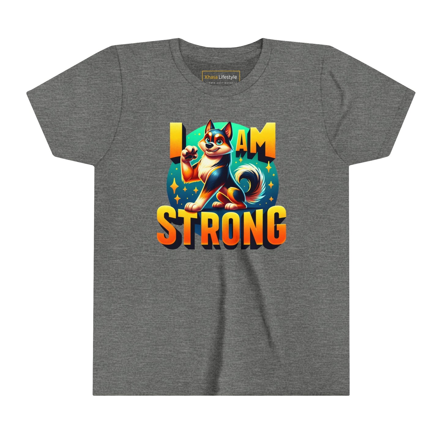 Dog Flex | I AM STRONG | Youth Graphic Tees | 61JP-Y