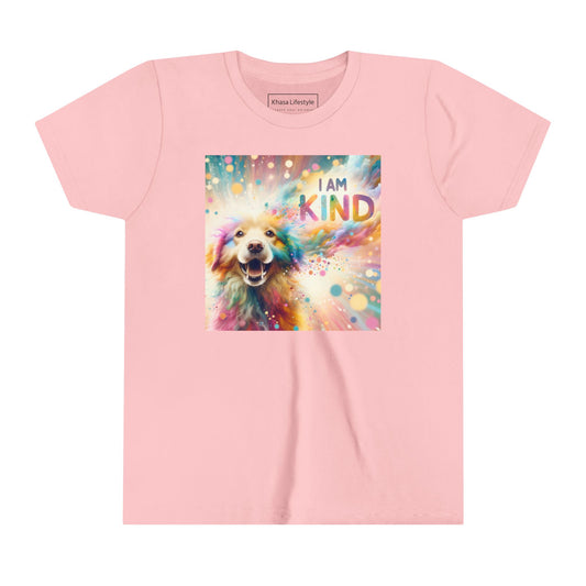 Burst of Color Dog | I AM KIND | Youth Graphic Tees | 4VT-Y