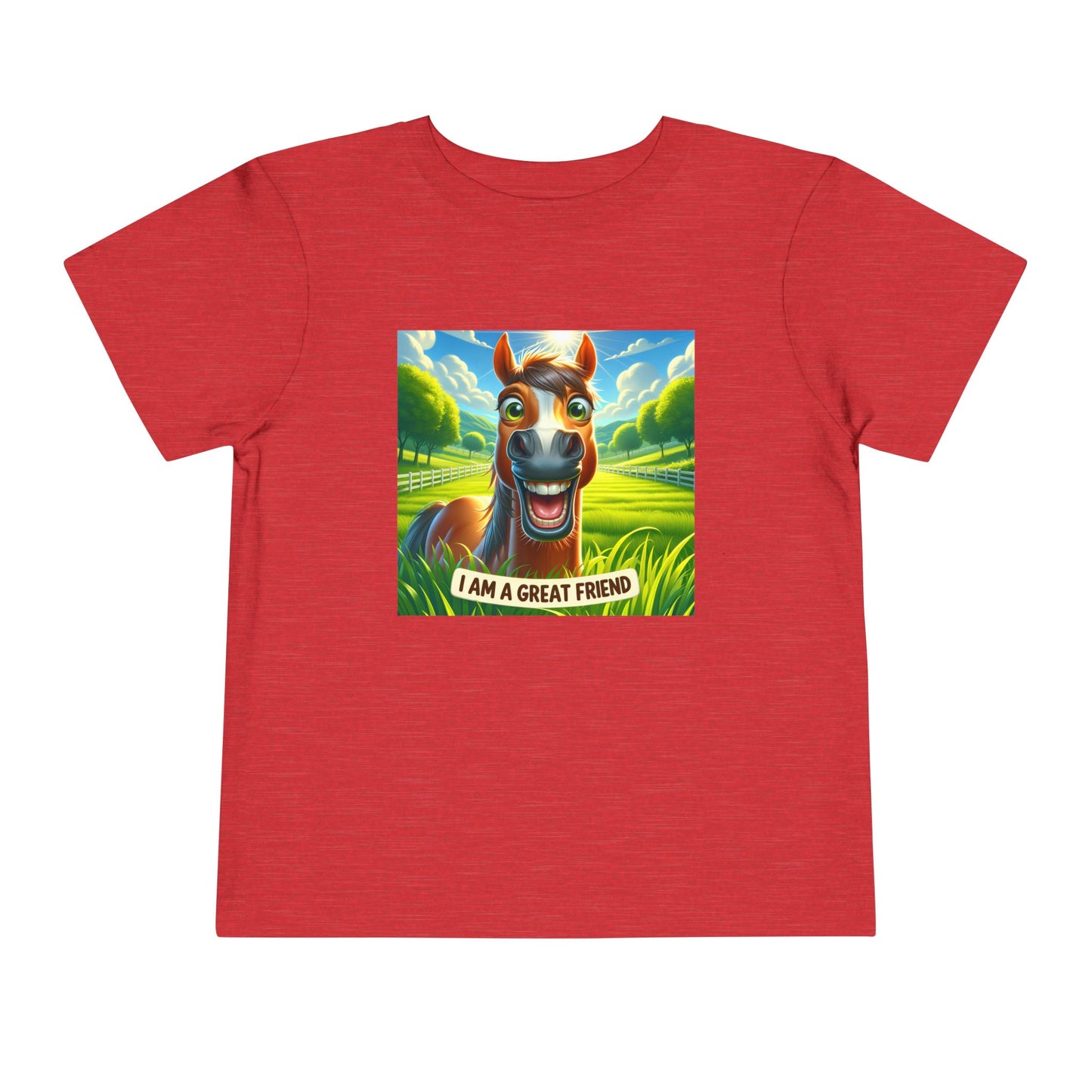 Horse | I AM A GREAT FRIEND | Toddler Graphic Tees | #67-54-T