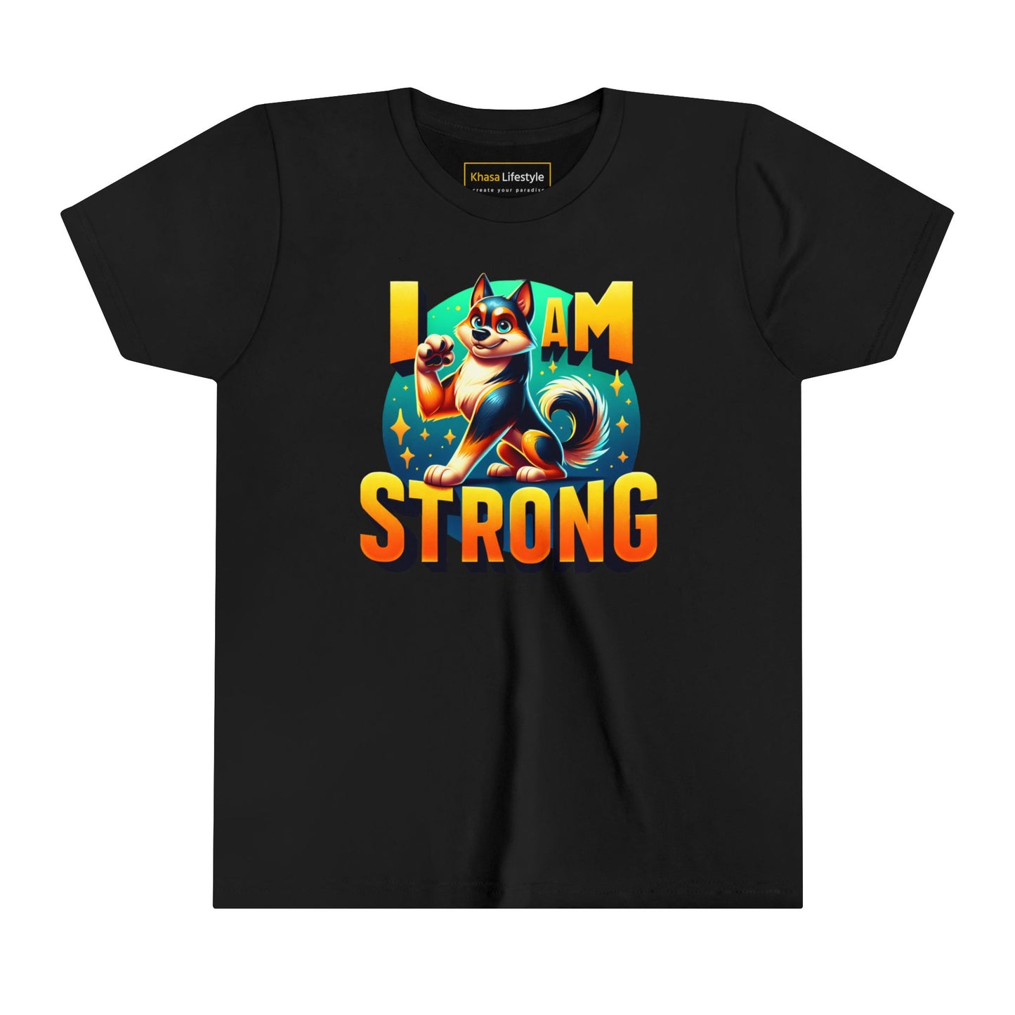 Dog Flex | I AM STRONG | Youth Graphic Tees | 61JP-Y