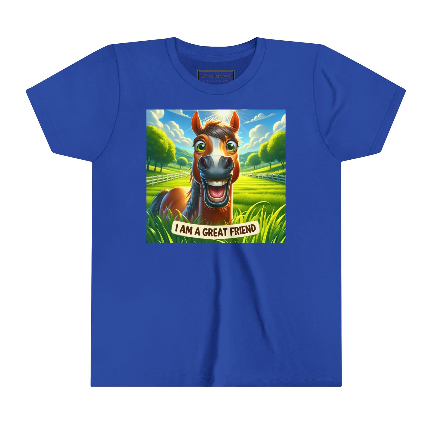 Horse | I AM A GREAT FRIEND | Youth Graphic Tees | #67-54-Y