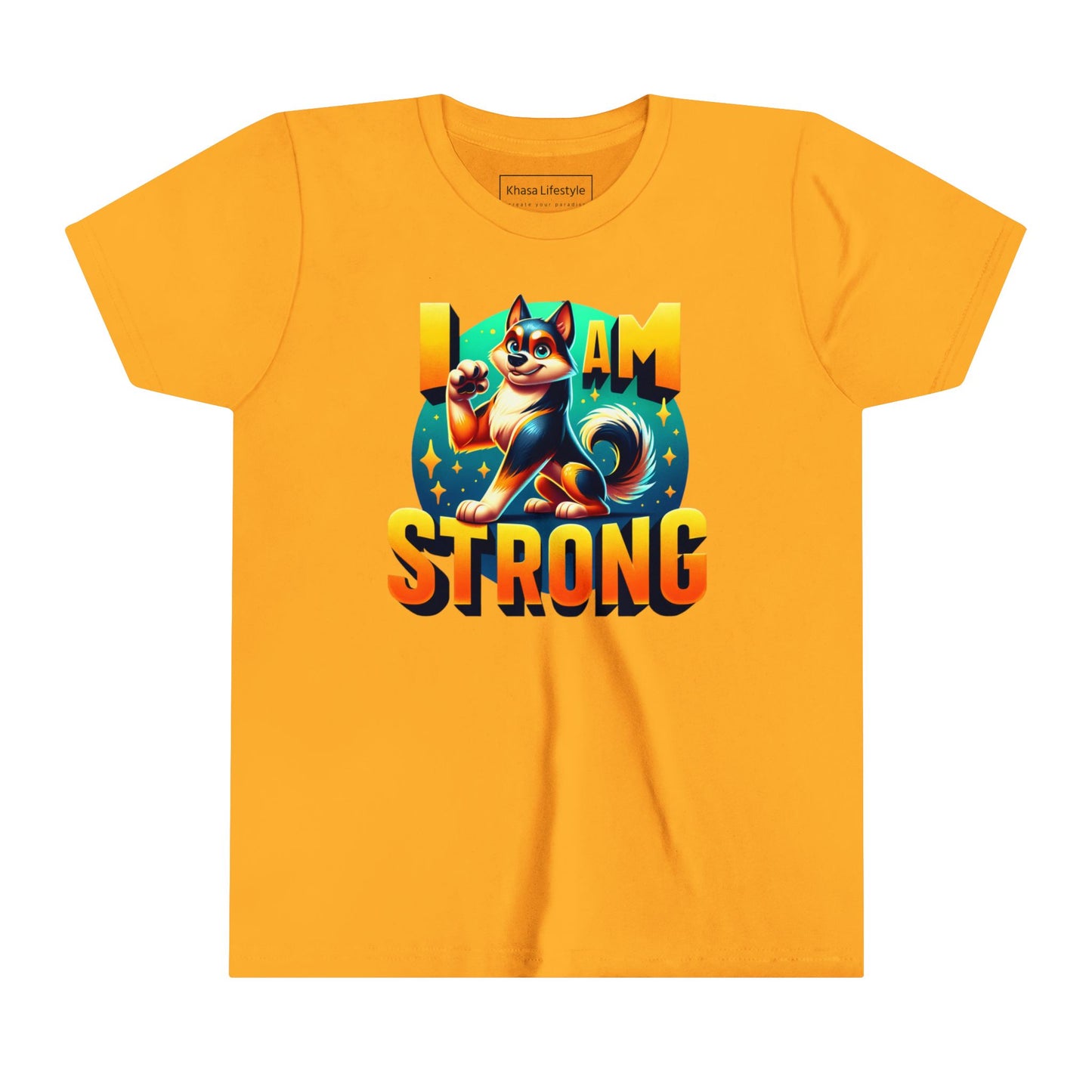 Dog Flex | I AM STRONG | Youth Graphic Tees | 61JP-Y