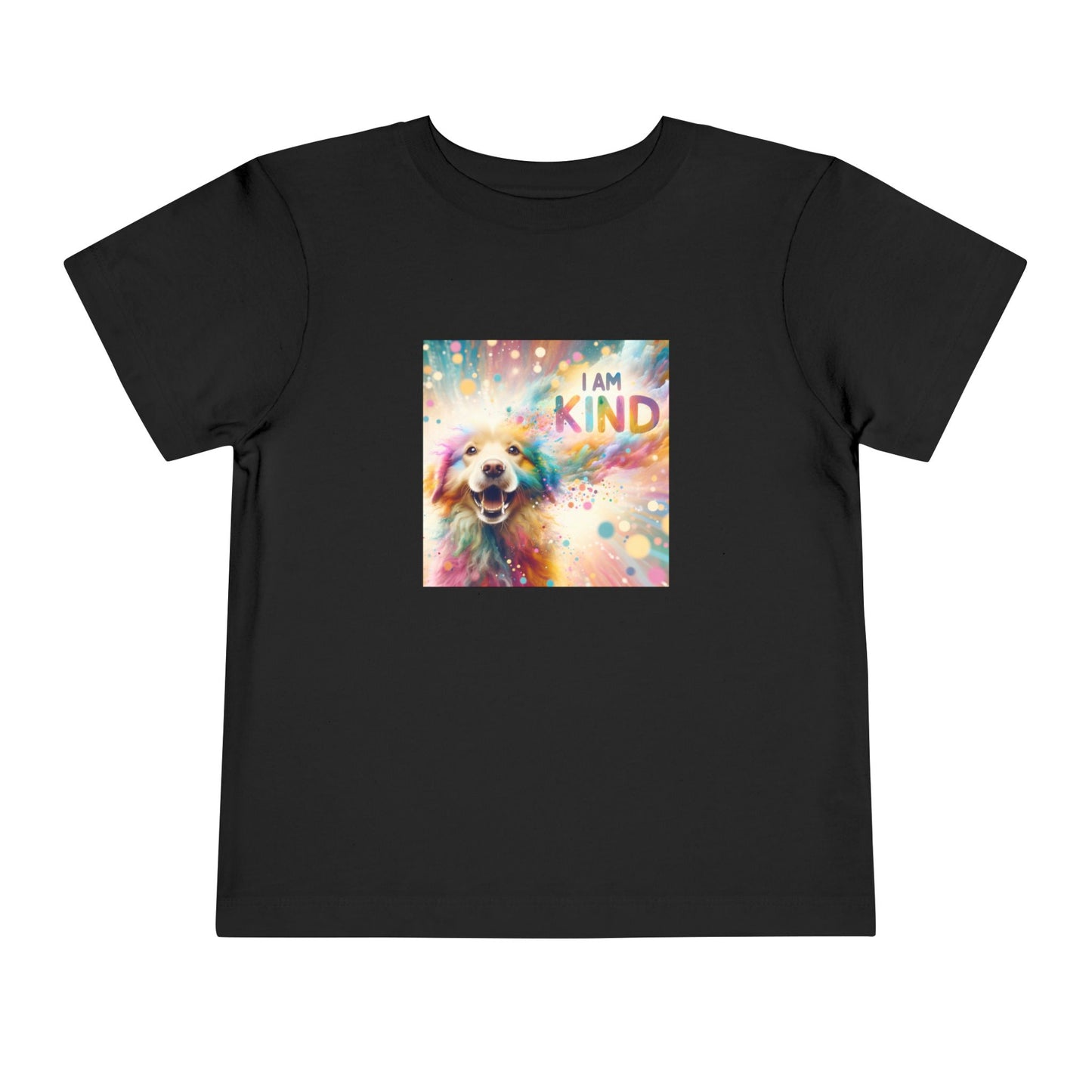 Burst of Color Dog | I AM KIND | Toddler Graphic Tees | 4VT-T