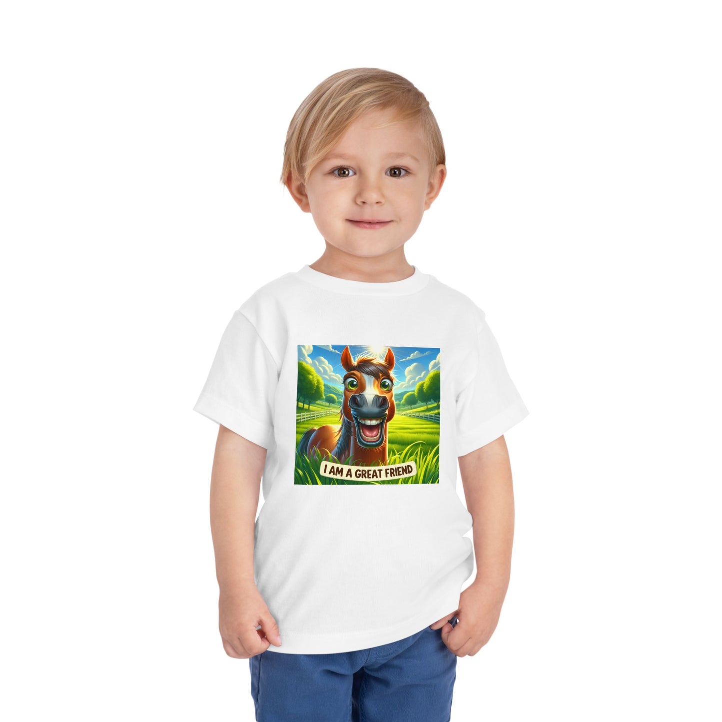 Horse | I AM A GREAT FRIEND | Toddler Graphic Tees | #67-54-T