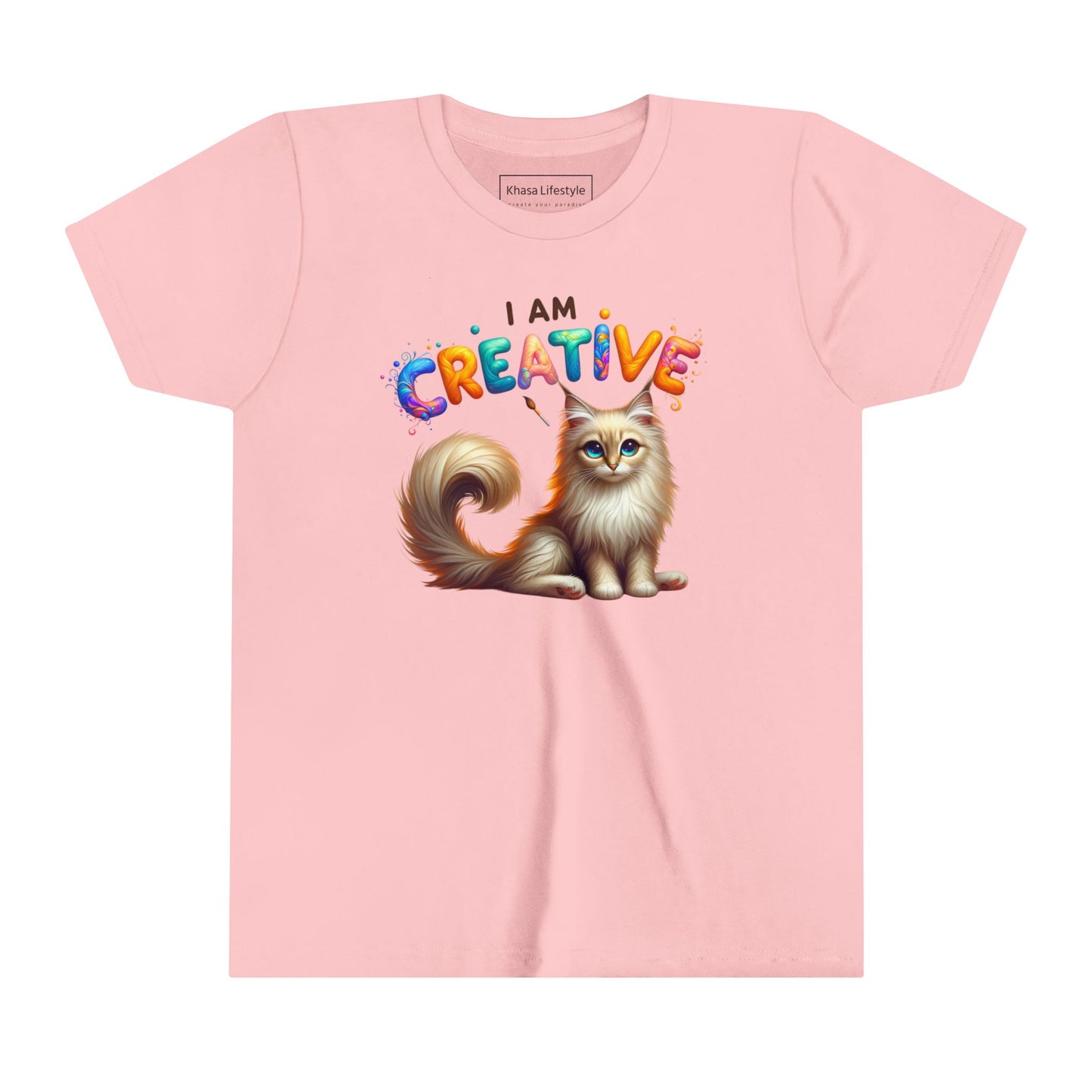 Creative Cat | I AM CREATIVE | Youth Graphic Tees | 37FM-Y