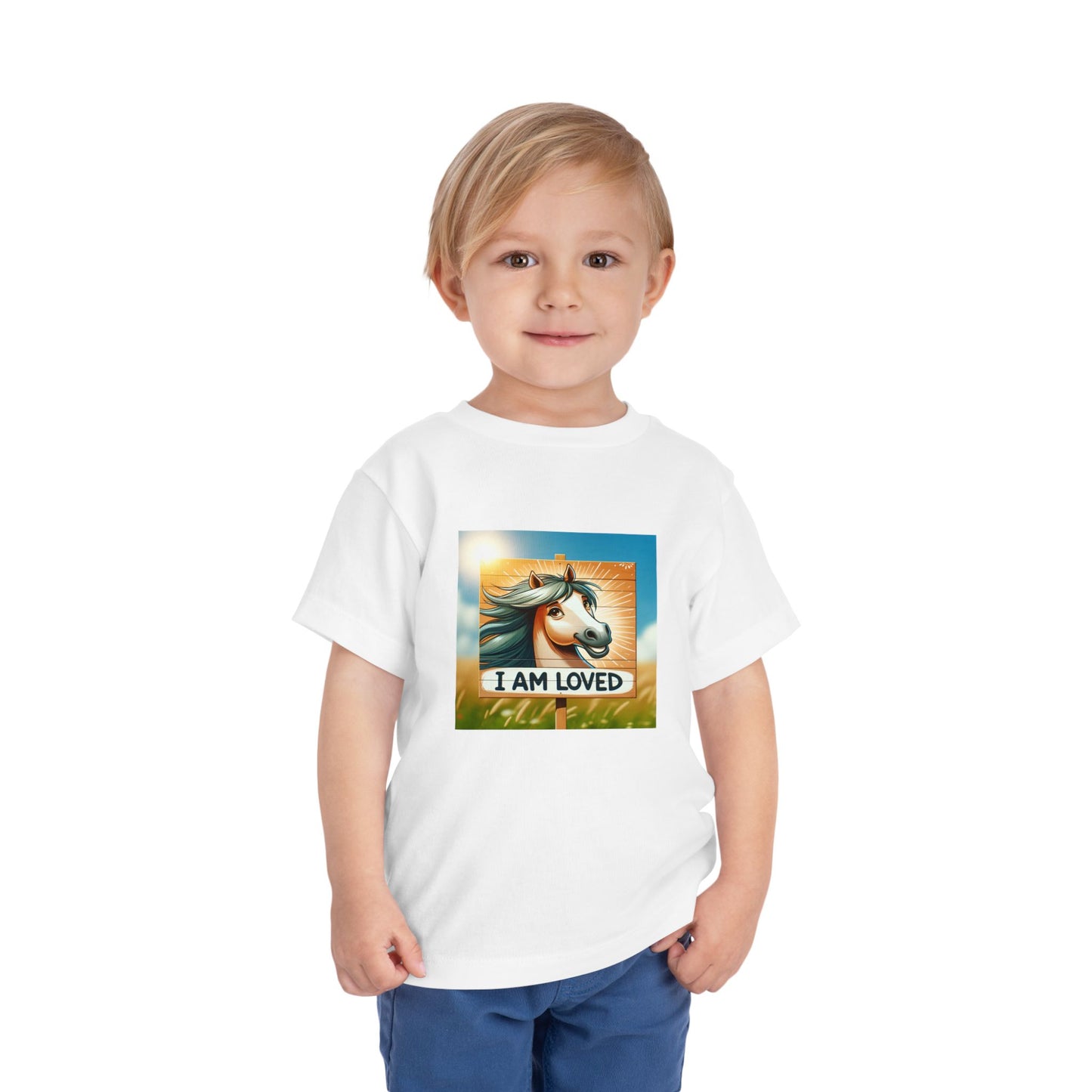 Horse | I AM LOVED | Toddler Graphic Tees | #67 - 9d-T