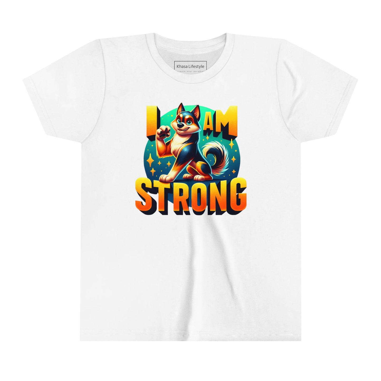 Dog Flex | I AM STRONG | Youth Graphic Tees | 61JP-Y