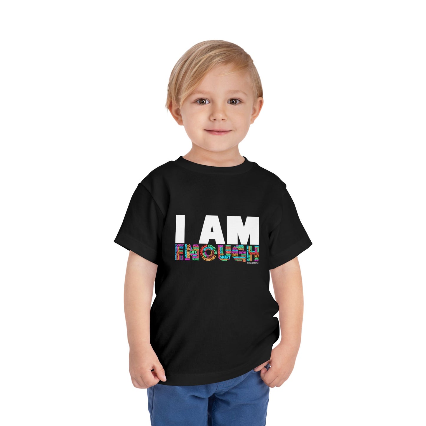 I AM ENOUGH | Toddler Graphic Tees | 4JC-T